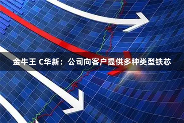 金牛王 C华新：公司向客户提供多种类型铁芯