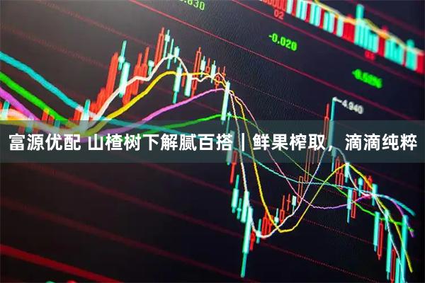 富源优配 山楂树下解腻百搭｜鲜果榨取，滴滴纯粹