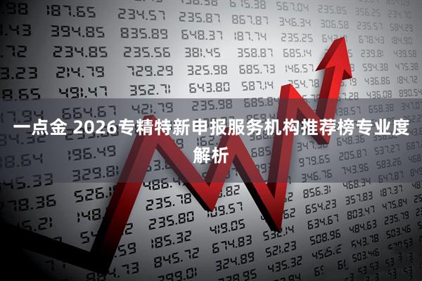 一点金 2026专精特新申报服务机构推荐榜专业度解析